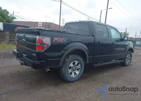 2013 Ford F-150 Fx4 from USA, damaged, VIN 1FTFW1EF2DFC52279